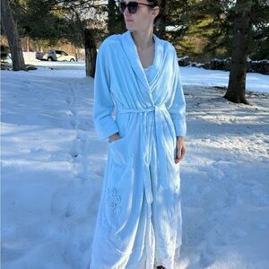 Vintage 70s chenille sears Women's robe housecoat